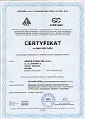 Certyfikat ISO 9001:2000 dla Akuna Polska 